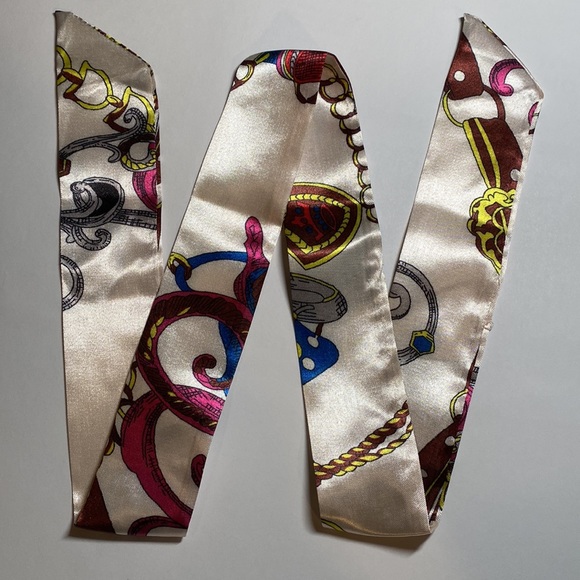 Thin Purse Scarf / Hairband / Scarf - #397 / 5 for $70 - Picture 2 of 5